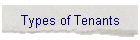 Types of Tenants