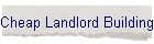 Cheap Landlord Buildings Insurance